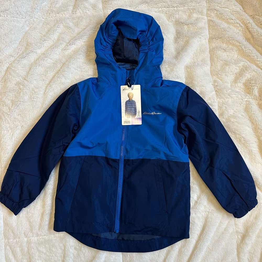 New w/ tags - Eddie Bauer youth lightweight 3-in-1 jacket